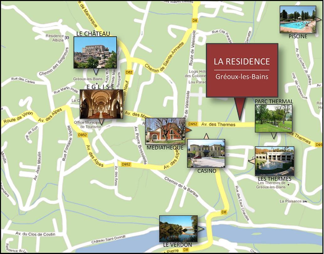 La Residence - N° 08 - T2 Classe** Gréoux-les-Bains Dış mekan fotoğraf